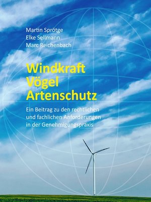 cover image of Windkraft   Vögel   Artenschutz